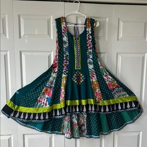 Colorful Sleeveless Dress